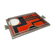 Load image into Gallery viewer, 1930s Exquisite Art Deco Geometric Tray. Made in France - Madinteriorart by Maden