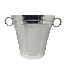 Load image into Gallery viewer, 1930s Gorgeous Art Deco Champagne or Ice Bucket by Udner in Silver Plated. Made in France Madinteriorart by Maden