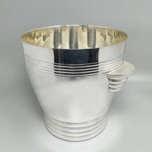 Load image into Gallery viewer, 1930s Gorgeous Art Deco Ice Bucket by Vuillermet in Silver Plated. Made in France Madinteriorart by Maden