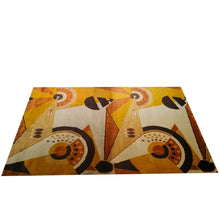 Load image into Gallery viewer, 1950s Constructivist Mechanical Futuristic Rug/Tapestry. Made in France Madinteriorart by Maden