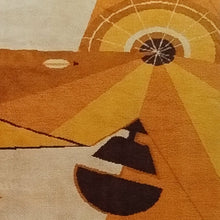 Load image into Gallery viewer, 1950s Extremely Rare Pair of French Constructivist Pure Wool Rugs / Tapestries Madinteriorart by Maden