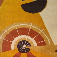 Load image into Gallery viewer, 1950s Extremely Rare Pair of French Constructivist Pure Wool Rugs / Tapestries Madinteriorart by Maden