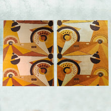 Load image into Gallery viewer, 1950s Extremely Rare Pair of French Constructivist Pure Wool Rugs / Tapestries Madinteriorart by Maden