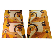 Load image into Gallery viewer, 1950s Extremely Rare Pair of French Constructivist Pure Wool Rugs / Tapestries Madinteriorart by Maden