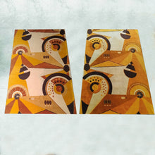Load image into Gallery viewer, 1950s Extremely Rare Pair of French Constructivist Pure Wool Rugs / Tapestries Madinteriorart by Maden