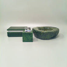 Load image into Gallery viewer, 1960s Alabaster Green Smoking Set by Romano Bianchi, Handmade Madinteriorart by Maden