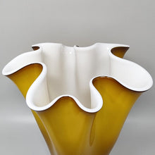 Load image into Gallery viewer, 1960s Astonishing &quot;Fazzoletto&quot; Vase By Ca&#39; Dei Vetrai in Murano Glass. Made in Italy Madinteriorart by Maden
