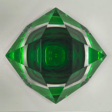 Load image into Gallery viewer, 1960s Astonishing Green Ashtray or Vide Poche By Flavio Poli for Seguso Madinteriorart by Maden