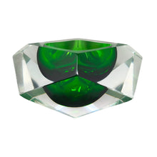 Load image into Gallery viewer, 1960s Astonishing Green Ashtray or Vide Poche By Flavio Poli for Seguso Madinteriorart by Maden