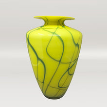 Load image into Gallery viewer, 1960s Astonishing Yellow Vase By Dogi in Murano Glass. Made in Italy Vasi e fioriere Madinteriorart by Maden