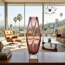 Load image into Gallery viewer, 1960s Flavio Poli for Seguso Sommerso Murano Glass Vase. Made in italy Madinteriorart by Maden
