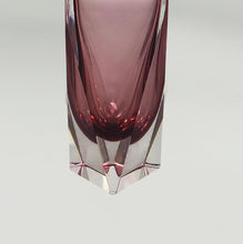Load image into Gallery viewer, 1960s Flavio Poli for Seguso Sommerso Murano Glass Vase. Made in italy Madinteriorart by Maden