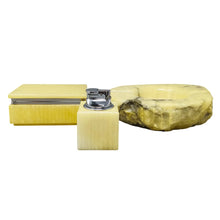Load image into Gallery viewer, 1960s Gorgeous Alabaster Smoking Set by Romano Bianchi Madinteriorart by Maden