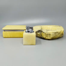 Load image into Gallery viewer, 1960s Gorgeous Alabaster Smoking Set by Romano Bianchi Madinteriorart by Maden
