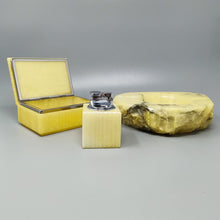 Load image into Gallery viewer, 1960s Gorgeous Alabaster Smoking Set by Romano Bianchi Madinteriorart by Maden