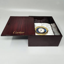 Load image into Gallery viewer, 1960s Gorgeous Cartier Desk Travel Alarm Clock Pendulette. Made in Swiss Madinteriorart by Maden