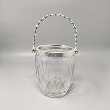 Load image into Gallery viewer, 1960s Gorgeous Cut Crystal Cocktail Shaker with Ice Bucket by Arir. Made in Italy. Madinteriorart by Maden