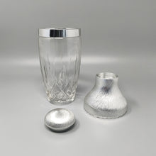 Load image into Gallery viewer, 1960s Gorgeous Cut Crystal Cocktail Shaker with Ice Bucket by Arir. Made in Italy. Madinteriorart by Maden
