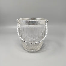 Load image into Gallery viewer, 1960s Gorgeous Cut Crystal Cocktail Shaker with Ice Bucket by Arir. Made in Italy. Madinteriorart by Maden