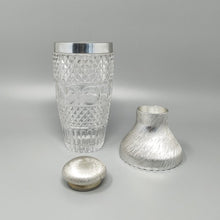 Load image into Gallery viewer, 1960s Gorgeous Cut Crystal Cocktail Shaker with Ice Bucket by Arir. Made in Italy. Madinteriorart by Maden