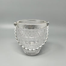 Load image into Gallery viewer, 1960s Gorgeous Cut Crystal Cocktail Shaker with Ice Bucket by Arir. Made in Italy. Madinteriorart by Maden