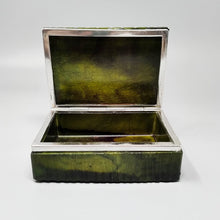 Load image into Gallery viewer, 1960s Gorgeous Green Alabaster Smoking Set by Romano Bianchi Madinteriorart by Maden