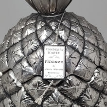 Load image into Gallery viewer, 1960s Gorgeous Ice Bucket Pineapple by Mauro Manetti for Fonderia d'Arte Firenze. Made in Italy. Madinteriorart by Maden