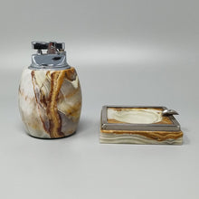 Load image into Gallery viewer, 1960s Gorgeous Smoking Set in Onyx. Made in Italy Madinteriorart by Maden