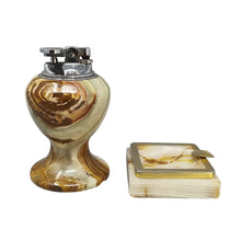 Load image into Gallery viewer, 1960s Gorgeous Smoking Set in Onyx. Made in Italy Madinteriorart by Maden