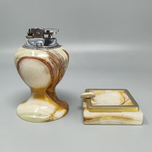 Load image into Gallery viewer, 1960s Gorgeous Smoking Set in Onyx. Made in Italy Madinteriorart by Maden