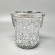Load image into Gallery viewer, 1960s Italian Mid-Century Cut Crystal & Brushed Metal Cocktail Set by Arir Madinteriorart by Maden