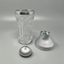 Load image into Gallery viewer, 1960s Italian Mid-Century Cut Crystal & Brushed Metal Cocktail Set by Arir Madinteriorart by Maden