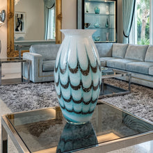 Load image into Gallery viewer, 1960s Luxury Handrafted Vase in Murano Glass by Ca dei Vetrai. Made in Italy Madinteriorart by Maden