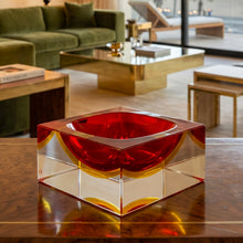 Load image into Gallery viewer, 1960s Mid-Century Modern Flavio Poli for Seguso Sommerso Murano Glass Bowl / Catch-All Madinteriorart by Maden