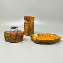 Load image into Gallery viewer, 1960s Mid-Century Modern Italian Alabaster Smoking Set by Romano Bianchi - 3 Pieces Set Madinteriorart by Maden
