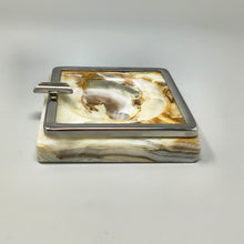 Load image into Gallery viewer, 1960s Mid-Century Modern Italian Onyx Smoking Set with Table Lighter & Ashtray Madinteriorart by Maden