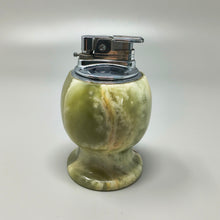 Load image into Gallery viewer, 1960s Mid-Century Modern Italian Onyx Smoking Set with Table Lighter & Ashtray Madinteriorart by Maden