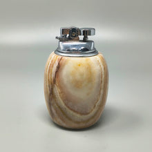 Load image into Gallery viewer, 1960s Mid-Century Modern Italian Onyx Smoking Set with Table Lighter & Ashtray Madinteriorart by Maden