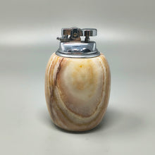 Load image into Gallery viewer, 1960s Mid-Century Modern Italian Onyx Smoking Set with Table Lighter & Ashtray Madinteriorart by Maden