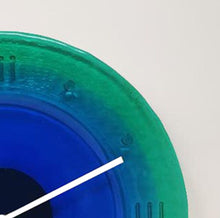 Load image into Gallery viewer, 1960s Mid-Century Modern Murano Glass Wall Clock by Cà dei Vetrai Madinteriorart by Maden