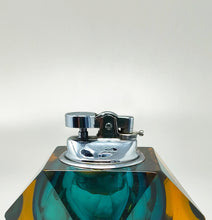 Load image into Gallery viewer, 1960s Murano Sommerso Glass Table Lighter by Flavio Poli for Seguso Madinteriorart by Maden