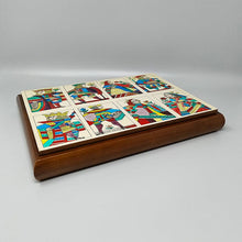 Load image into Gallery viewer, 1960s Original Gorgeous Playing Cards Box by Piero Fornasetti in Excellent condition. Made in Italy Madinteriorart by Maden
