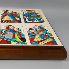 Load image into Gallery viewer, 1960s Original Gorgeous Playing Cards Box by Piero Fornasetti in Excellent condition. Made in Italy Madinteriorart by Maden