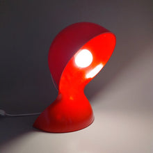 Load image into Gallery viewer, 1960s Original Red Dalù Table Lamp by Vico Magistretti for Artemide (Not a Replica) Madinteriorart by Maden