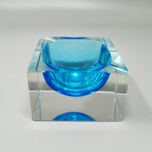 Load image into Gallery viewer, 1960s Stunning Blue Ashtray or Catchall By Flavio Poli for Seguso. Made in Italy Madinteriorart by Maden