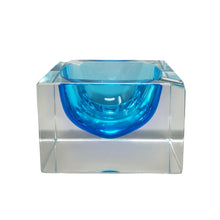 Load image into Gallery viewer, 1960s Stunning Blue Ashtray or Catchall By Flavio Poli for Seguso. Made in Italy Madinteriorart by Maden