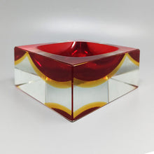 Load image into Gallery viewer, 1960s Stunning Red and Yellow Bowl or Catch-All By Flavio Poli for Seguso Madinteriorart by Maden
