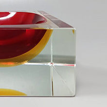 Load image into Gallery viewer, 1960s Stunning Red and Yellow Bowl or Catch-All By Flavio Poli for Seguso Madinteriorart by Maden
