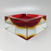 Load image into Gallery viewer, 1960s Stunning Red and Yellow Bowl or Catch-All By Flavio Poli for Seguso Madinteriorart by Maden