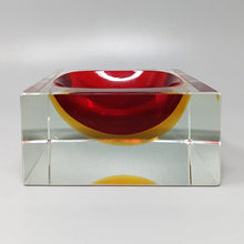 Load image into Gallery viewer, 1960s Stunning Red and Yellow Bowl or Catch-All By Flavio Poli for Seguso Madinteriorart by Maden
